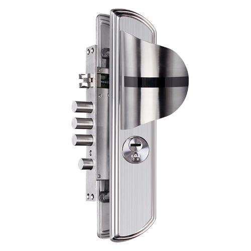 不銹鋼加厚防撬通用型防盜門鎖套裝 