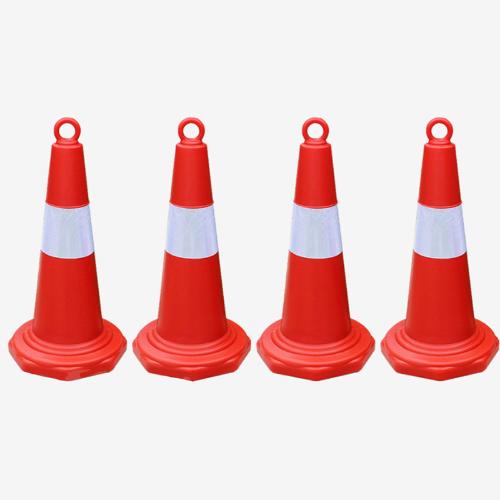 70cm反光路錐塑料提環雪糕筒 