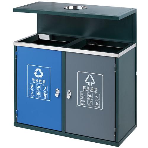 不銹鋼室內分類環保垃圾桶 
