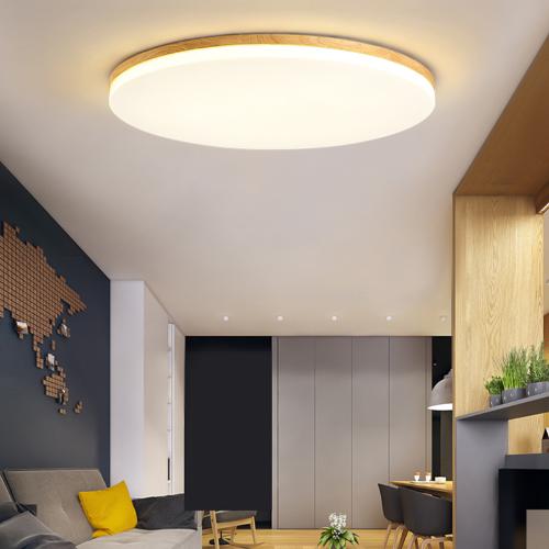 北歐超薄led客廳吸頂燈燈飾 