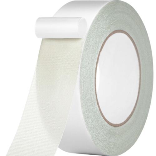 布基雙面膠 白色強力高粘性皮革展會地板地毯專用雙面膠帶