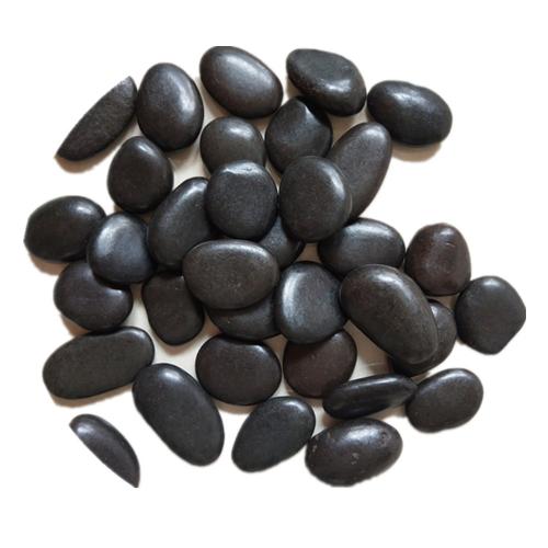 供應黑色雨花石 園林鋪路造景鵝卵石 庭院鋪路機制鵝卵石