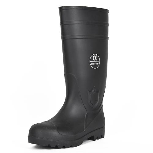 防砸防刺穿鋼包頭工礦鞋雨靴 安全靴防滑防水高筒雨靴 化工廠雨靴