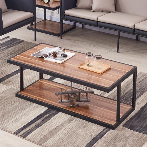 辦公茶几 簡約木質茶几辦公沙發配套 商務會客室茶几 辦公室茶几