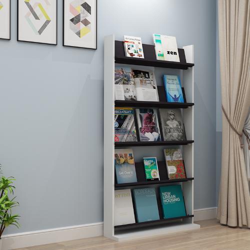 落地式木質書報架陳列架宣傳資料展示架雜誌架報刊架圖書貨架書架