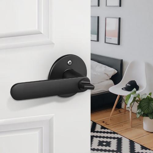 房門鎖臥室通用型家用臥室內防盜門鎖具衛生間實木門把手柄老式