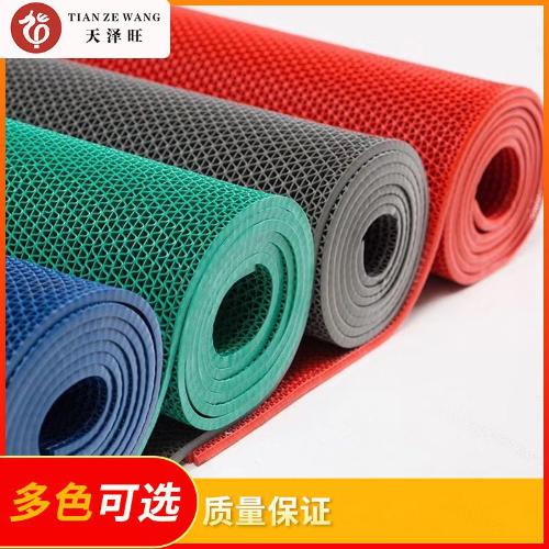 廠家S型鏤空地墊塑膠地毯PVC腳墊衛生間浴室游泳池防滑墊一件代發