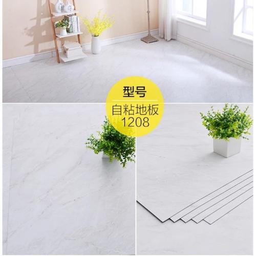 自粘地板大理石紋PVC地板貼紙複合地板加厚免膠水石塑地板革批發