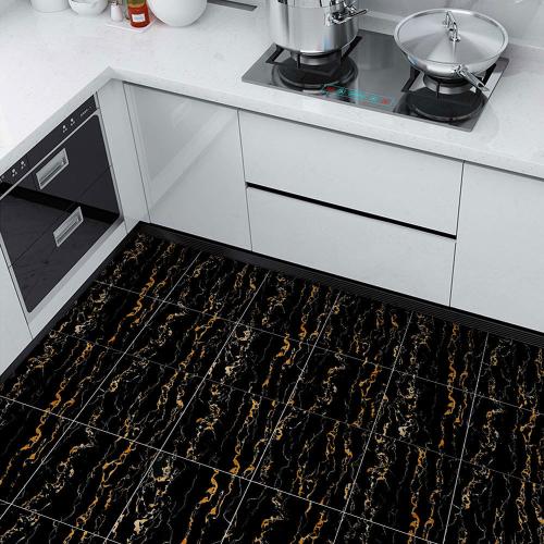 廚房防油耐高溫貼紙廚房牆貼 大理石翻新瓷磚貼防水地板貼pvc地貼