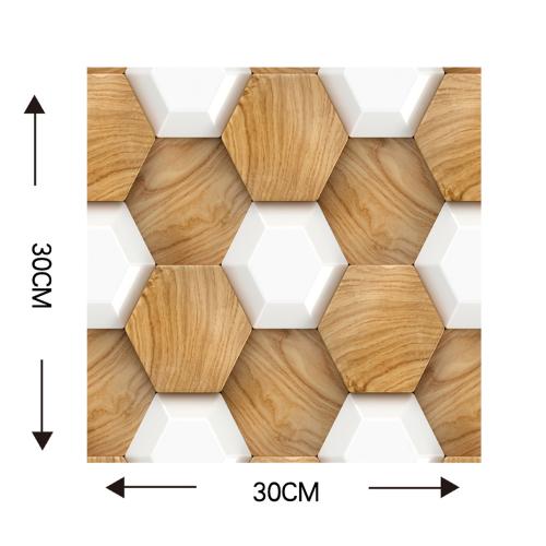 跨境熱銷新款3D瓷磚貼 立體牆貼 PVC自粘牆貼