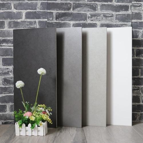 水泥灰瓷磚600x600廚房衛生間防滑地磚北歐廁所浴室啞光牆磚30x60