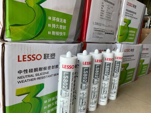 玻璃膠聯塑中性硅酮耐候密封膠透明瓷白黑色灰色環保無毒持久密封