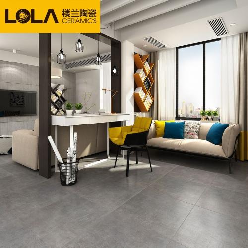 樓蘭瓷磚 仿古磚客廳餐廳地磚600*600北歐工業風水泥磚 摩卡時光