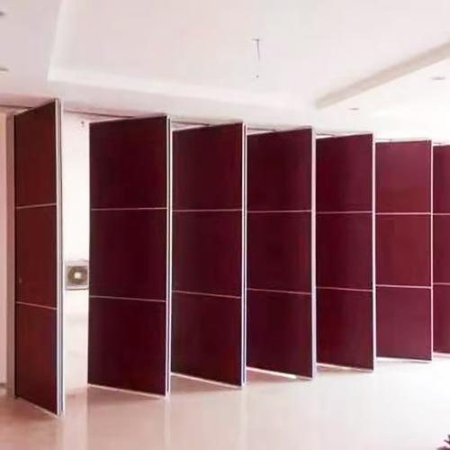 酒店移動隔斷 包廂活動屏風可推拉隔音牆會議室活動隔斷定製