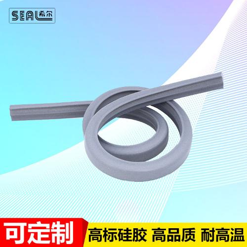 戶外戶內異形硅膠條 發泡棉門底密封條 eva硅膠海綿燈飾密封條