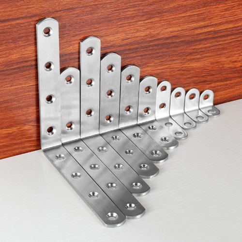 加厚不鏽鋼角碼 層板託 層板連接件 L型直角支架90度 批發