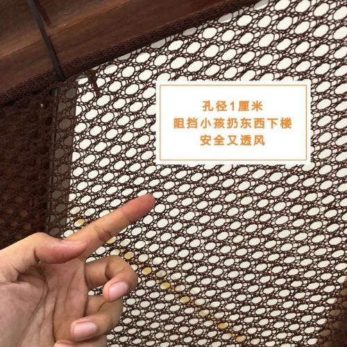 家用樓梯防護網兒童防墜落網陽臺防鑽護欄網加密小孔隔離網