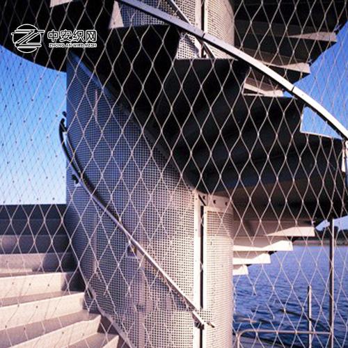 高空防墜不鏽鋼繩網 百鳥園天網鳥語林籠舍網 陽臺樓梯扶手防護網