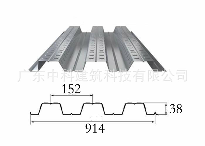 YX38-152-914开口楼承板