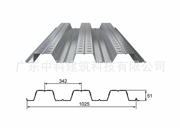 YX51-3421025开口楼承板