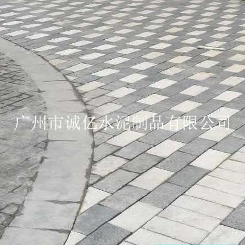 水泥透水人行道PC盲道磚 別墅停車場耐磨防石pc磚