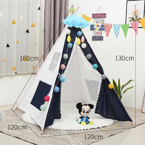 ins同款兒童帳篷印第安親子房過家家玩具小屋teepee tent