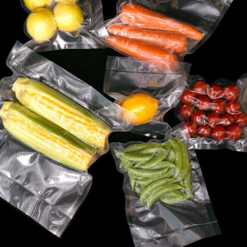 紋路真空食品密封袋壓縮保鮮塑封抽空真熟食網紋家用封口定製19絲