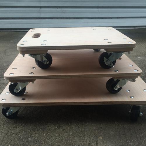 木板烏龜車木板平板車手推車拉貨車搬運車拖車週轉移動四輪小推車