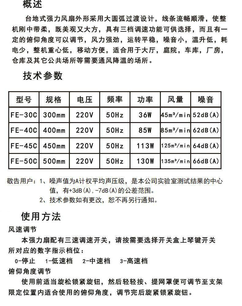 绿岛风强力趴地扇 (7)