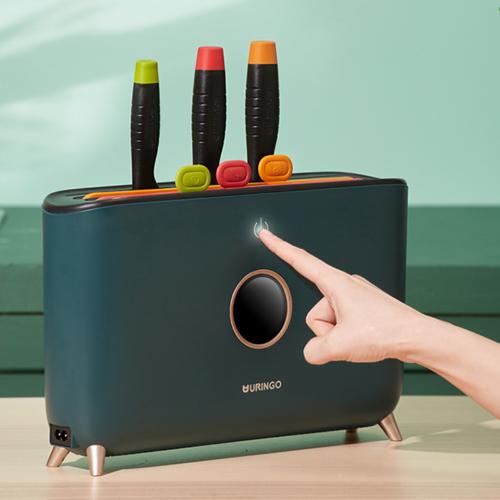 七彩叮噹砧板刀具筷子消毒機紫外線消毒刀架家用小型菜板