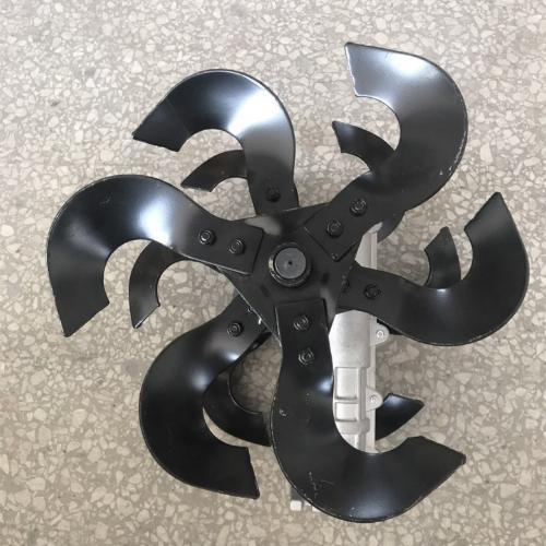 定製小型微耕機鬆土機頭割草機開溝器旋耕器一機多用多功能
