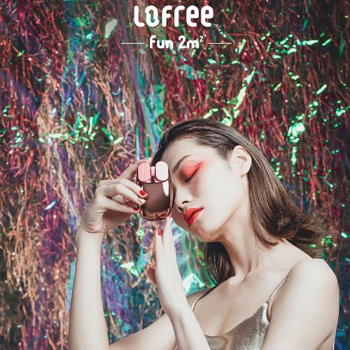 LOFREE洛斐玫瑰金綻放無線藍牙鼠標電腦筆記本便捷辦公遊戲可充電