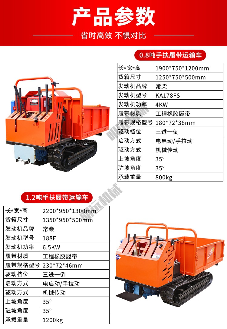 9-山东明远机械履带运输车详情