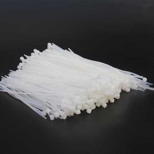 尼龍紮帶4*200自鎖式捆綁紮帶塑料卡扣強力小號電線綁帶大號黑色