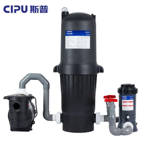 CIPU斯普游泳池高強度紙芯過濾器水裝置循環遊泳池循環過濾設備
