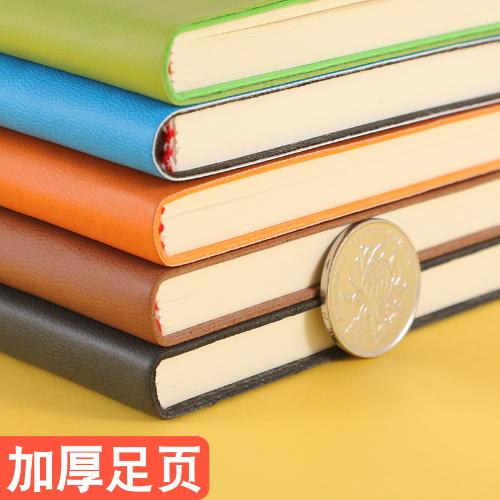 批發定製辦公商務筆記本a5筆記本子軟皮a6隨身記事本封面訂製logo
