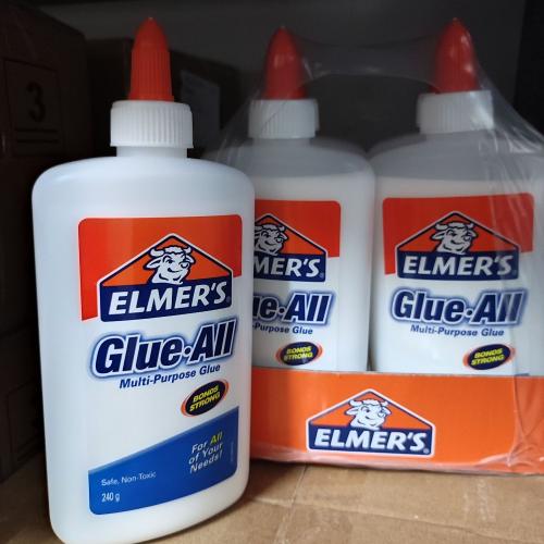 美國艾默思Elmers史萊姆多功能白膠牛頭膠水學生DIY手工製作膠水