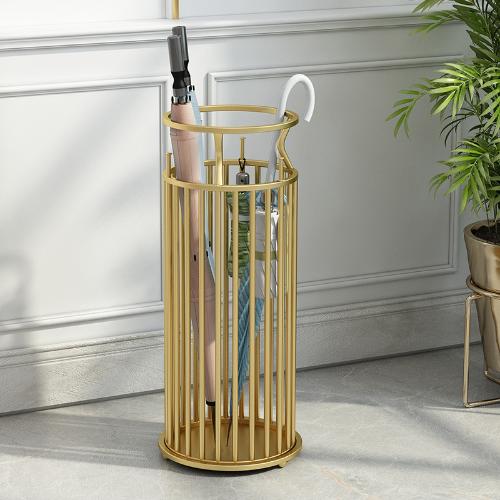 北歐鐵藝雨傘架酒店門口雨傘桶放傘架家用立傘收納置物架傘筒定製