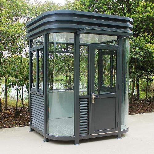 鋼結構崗亭保安亭戶外移動門衛值班室治安執勤停車場收費