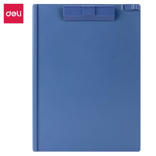 得力9253辦公用品A4書寫板夾文件夾墊板寫字板夾菜單夾子紙夾板