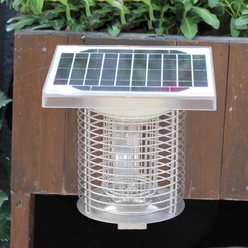 滅康壁掛式滅蚊燈庭院花園戶外太陽能滅蚊器防水室外捕蚊燈殺蟲燈