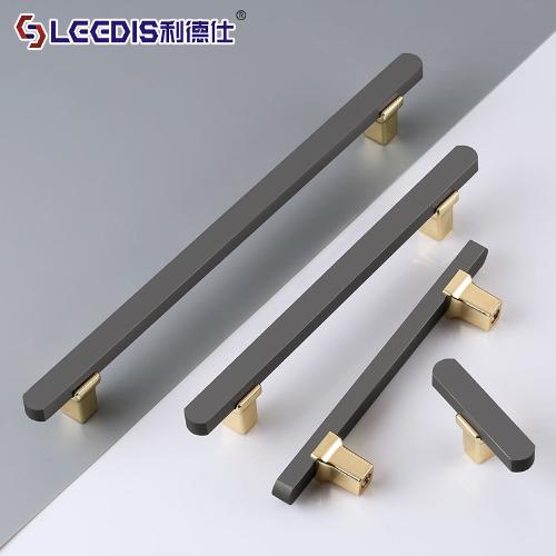 現代衣櫃金色拉手簡約櫥櫃門把手櫃子抽屜加長五金拉手