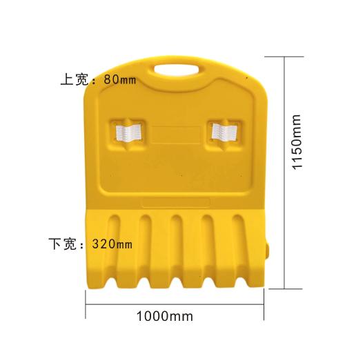水馬圍擋 全新料吹塑圍擋 注水pvc塑料圍擋施工市政圍欄