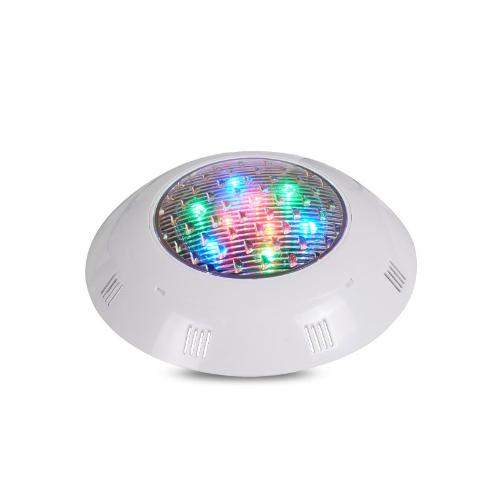 七彩泳池壁燈水下燈led防水游泳池射燈水底燈12V24V壁掛燈泳池燈